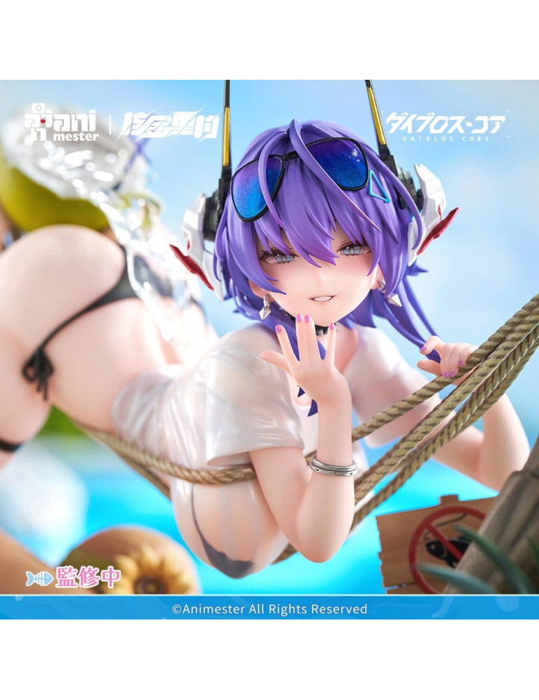 Original Character PVC Figure 1/6 Bright Summer Barbera·Red illustration by DaiblosCore 14 cm AniMester
