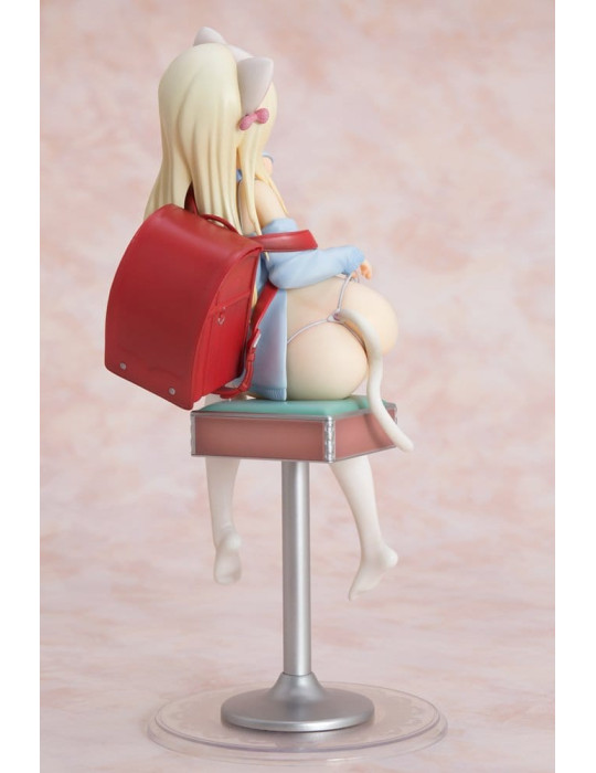 Hatsukoi Ribbon PVC Figure 1/6 Yuu White cat Ver. 25 cm Orchid Seed