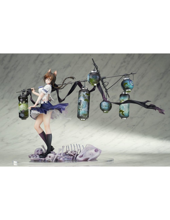 Comics Bakemonogatari PVC Figure 1/7 Tsubasa Hanekawa 26 cm QuesQ