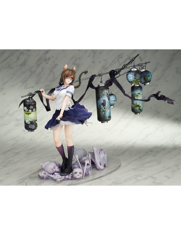 Comics Bakemonogatari PVC Figure 1/7 Tsubasa Hanekawa 26 cm QuesQ