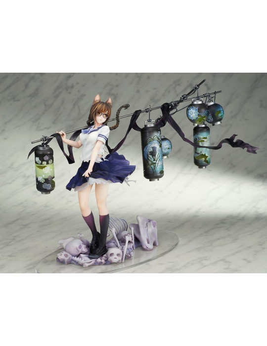 Comics Bakemonogatari PVC Figure 1/7 Tsubasa Hanekawa 26 cm QuesQ