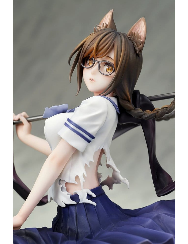 Comics Bakemonogatari figurine PVC 1/7 Tsubasa Hanekawa 26 cm QuesQ