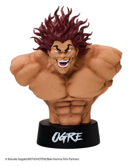 Baki buste Taito Kuji Hanma Yujiro 16 cm Taito