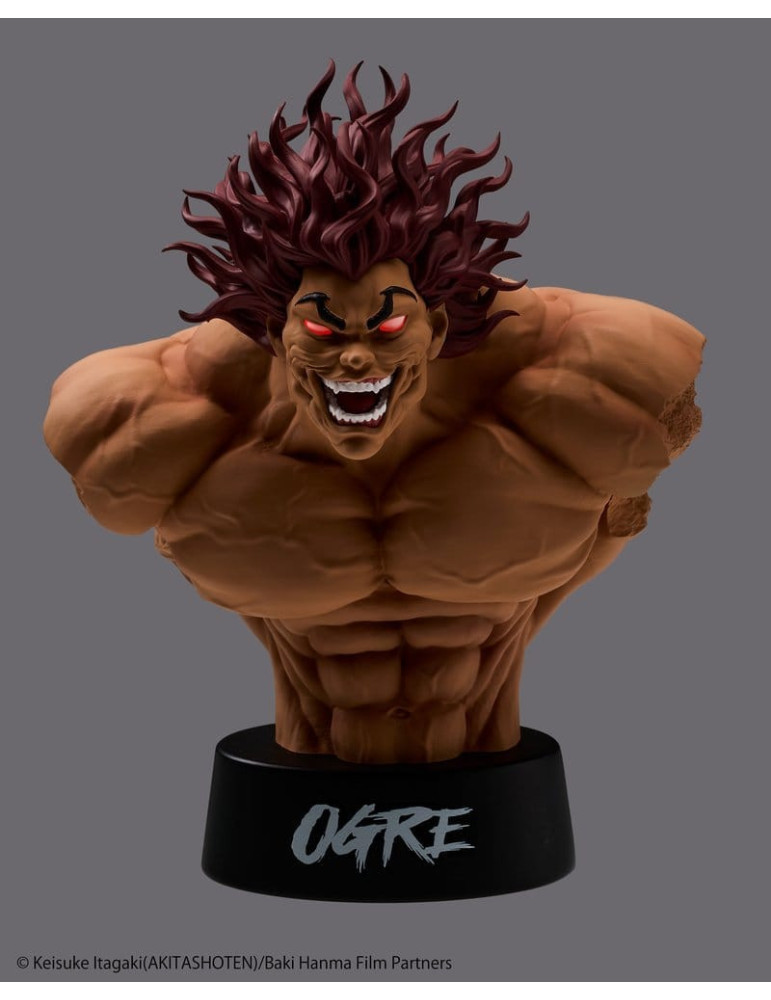 Baki buste Taito Kuji Hanma Yujiro 16 cm Taito