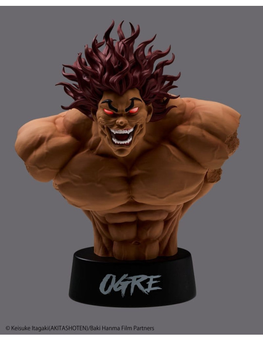 Baki buste Taito Kuji Hanma Yujiro 16 cm Taito