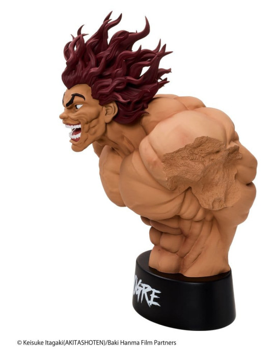 Baki buste Taito Kuji Hanma Yujiro 16 cm Taito