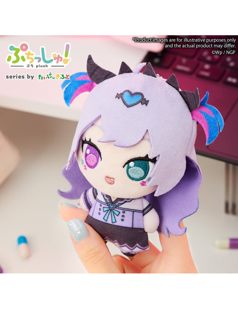 Needy Girl Overdose peluche Puchish! Purple Lollipop 12 cm