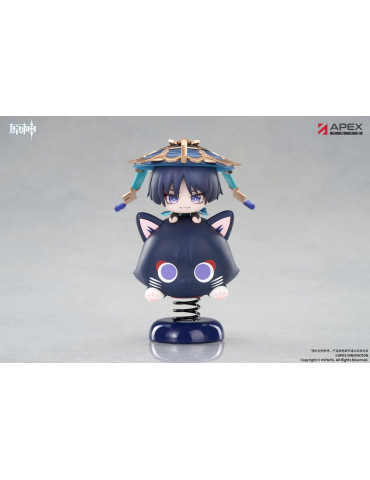 Genshin Impact Chibi Chara Yurayura Stand PVC Figure Wanderer 11 cm Apex