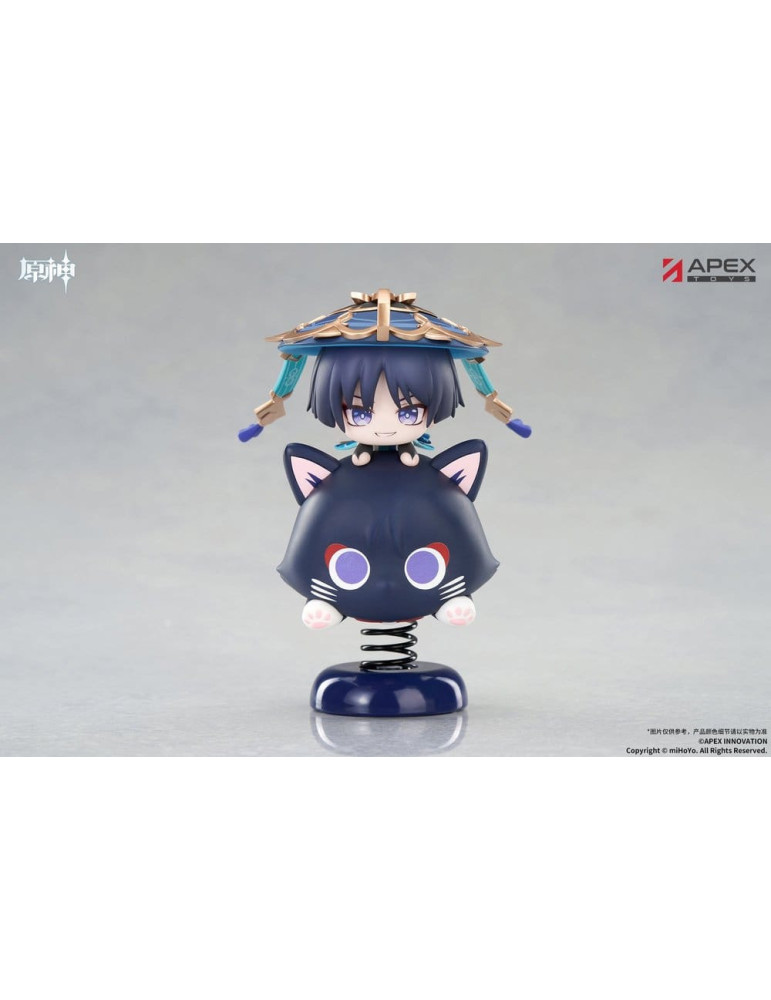 Genshin Impact Chibi Chara Yurayura Stand PVC Figure Wanderer 11 cm Apex