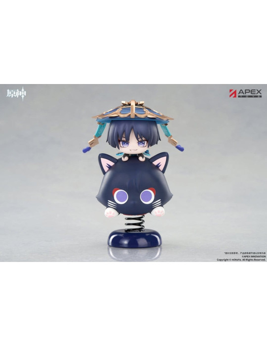 Genshin Impact Chibi Chara Yurayura Stand PVC Figure Wanderer 11 cm Apex