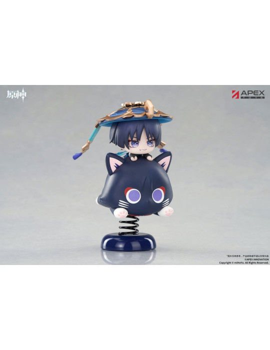 Genshin Impact Chibi Chara Yurayura Stand PVC Figure Wanderer 11 cm Apex