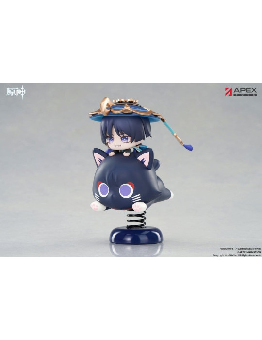 Genshin Impact Chibi Chara Yurayura Stand PVC Figure Wanderer 11 cm Apex