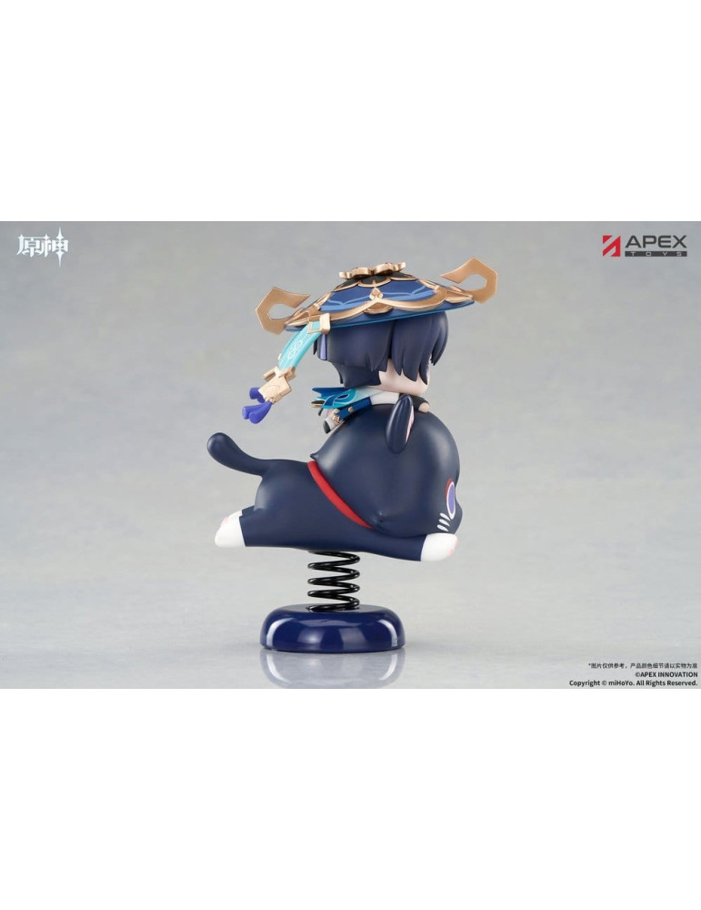 Genshin Impact Chibi Chara Yurayura Stand PVC Figure Wanderer 11 cm Apex