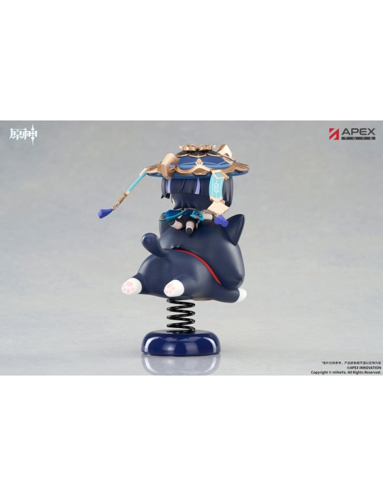 Genshin Impact Chibi Chara Yurayura Stand PVC Figure Wanderer 11 cm Apex