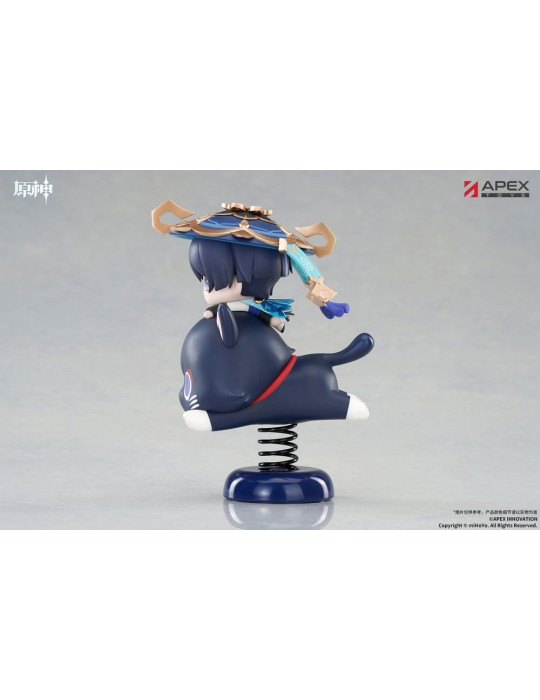 Genshin Impact Chibi Chara Yurayura Stand PVC Figure Wanderer 11 cm Apex
