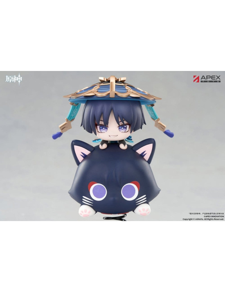 Genshin Impact Chibi Chara Yurayura Stand PVC Figure Wanderer 11 cm Apex