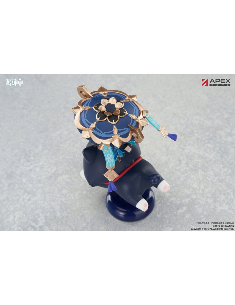 Genshin Impact Chibi Chara Yurayura Stand PVC Figure Wanderer 11 cm Apex