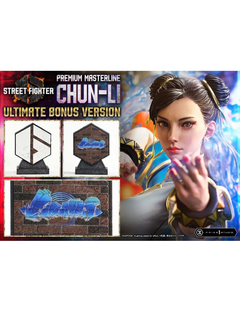 Street Fighter 6 Premium Masterline statue 1/4 Chun-Li Ultimate Bonus Version 69 cm Prime 1 Studio