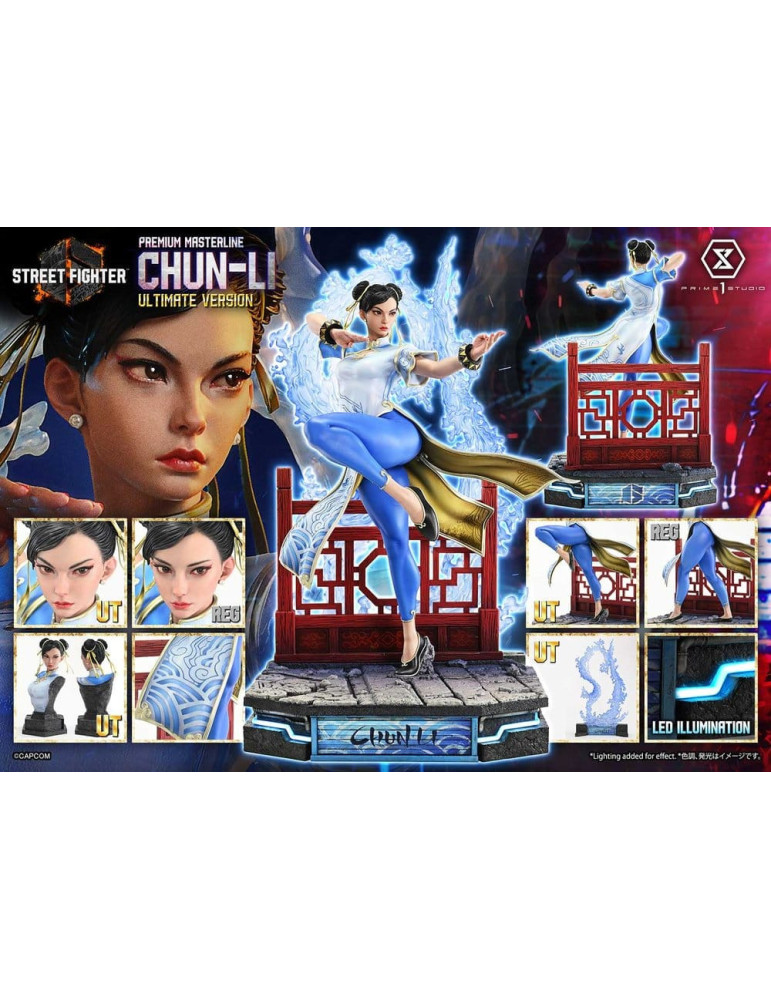 Street Fighter 6 Premium Masterline statue 1/4 Chun-Li Ultimate Bonus Version 69 cm Prime 1 Studio