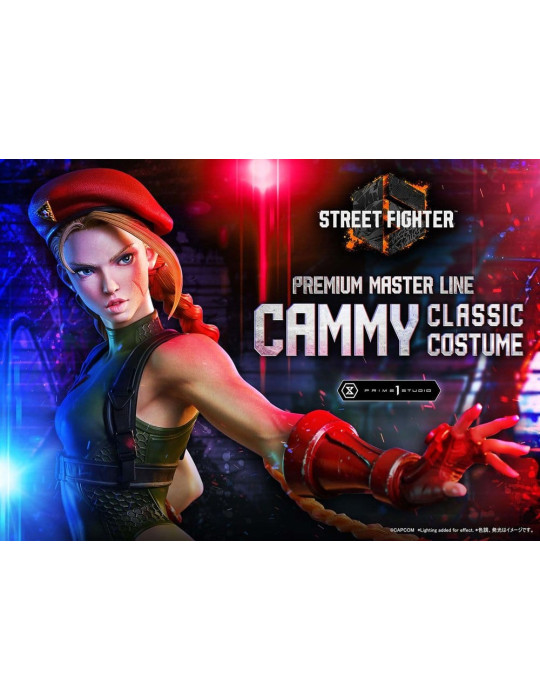 Street Fighter 6 Ultimate Premium Masterline Statue 1/4 Cammy Classic Costume 54 cm Prime 1 Studio