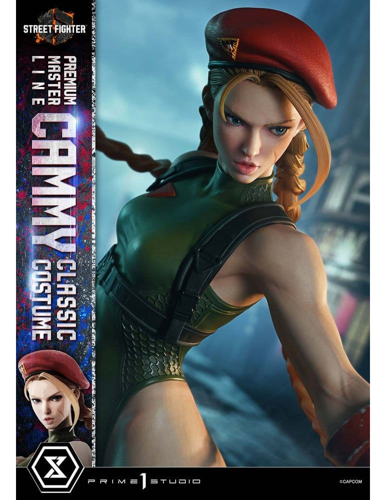 Street Fighter 6 Ultimate Premium Masterline Statue 1/4 Cammy Classic Costume 54 cm Prime 1 Studio
