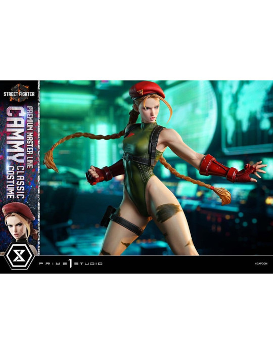 Street Fighter 6 Ultimate Premium Masterline Statue 1/4 Cammy Classic Costume 54 cm Prime 1 Studio
