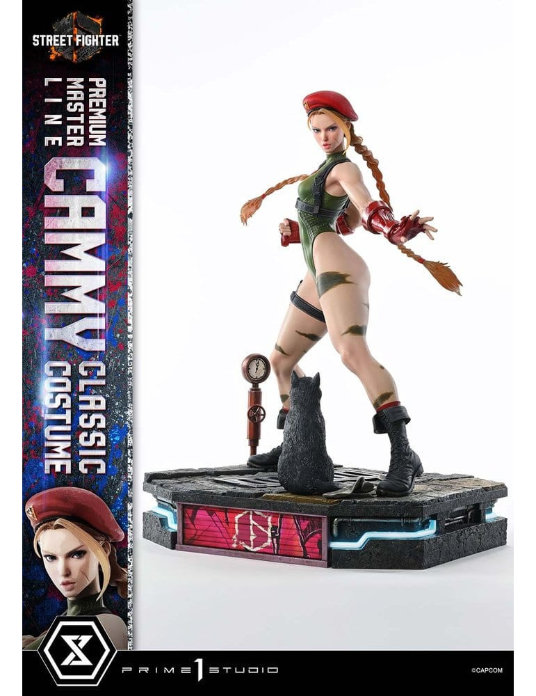 Street Fighter 6 Ultimate Premium Masterline Statue 1/4 Cammy Classic Costume 54 cm Prime 1 Studio