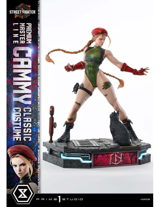Street Fighter 6 Ultimate Premium Masterline Statue 1/4 Cammy Classic Costume 54 cm Prime 1 Studio