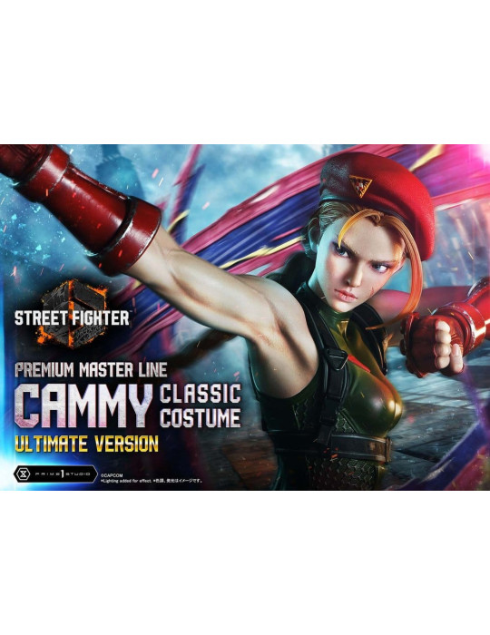 Street Fighter 6 Ultimate Premium Masterline Statue 1/4 Cammy Classic Costume Ultimate Version 54 cm Prime 1 Studio