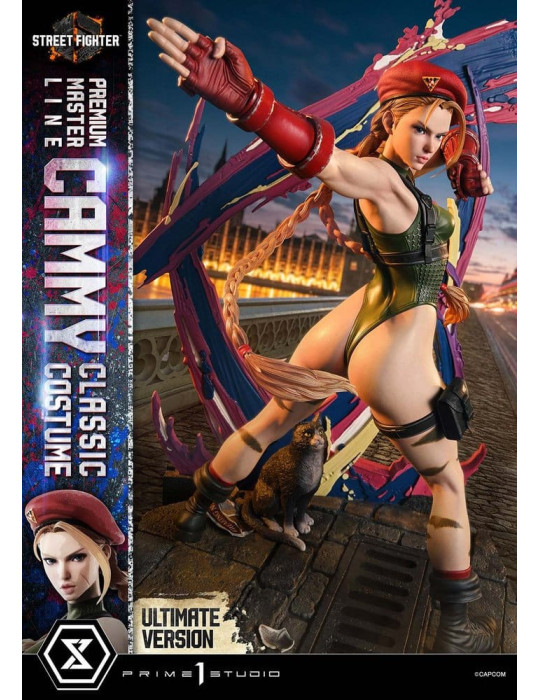 Street Fighter 6 Ultimate Premium Masterline Statue 1/4 Cammy Classic Costume Ultimate Version 54 cm Prime 1 Studio