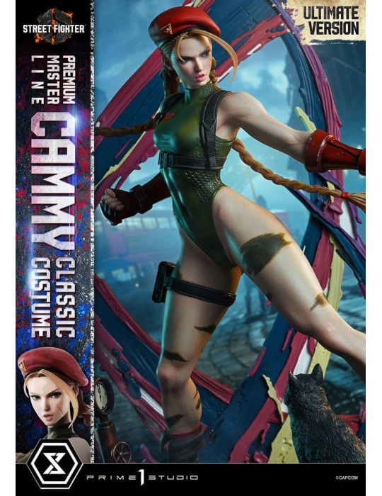 Street Fighter 6 Ultimate Premium Masterline Statue 1/4 Cammy Classic Costume Ultimate Version 54 cm Prime 1 Studio