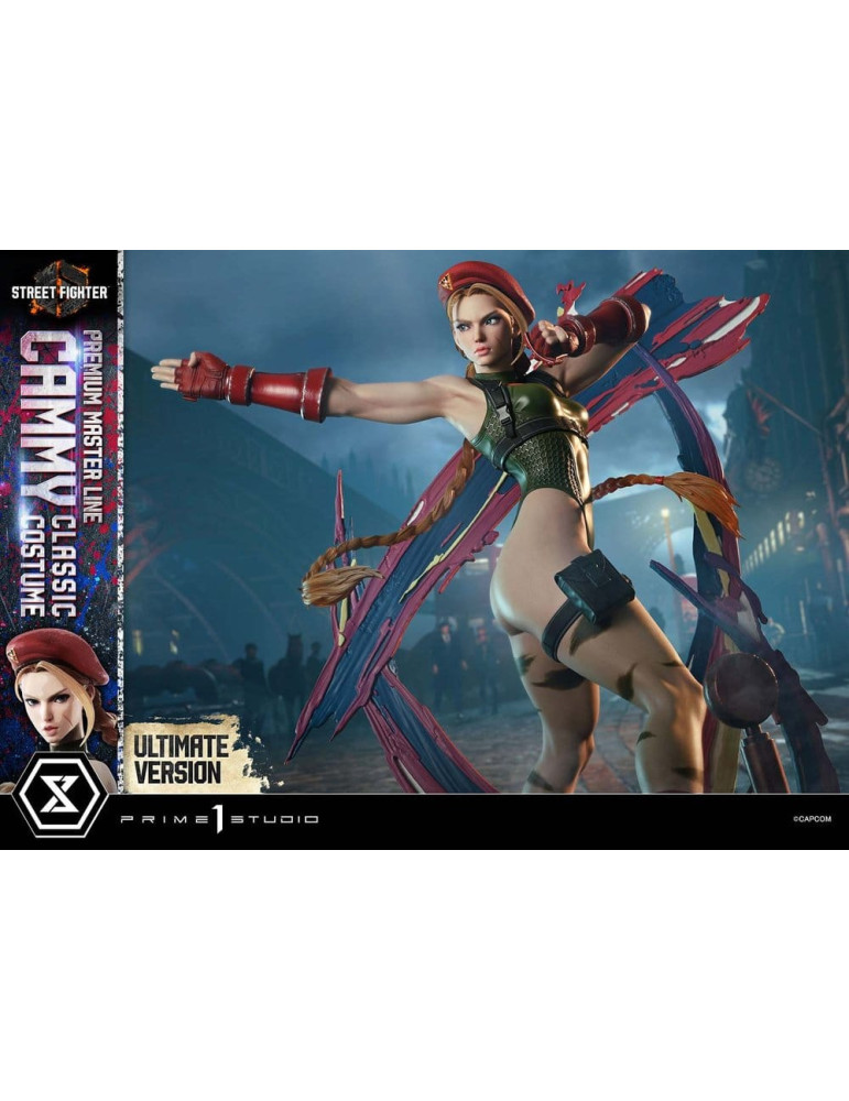 Street Fighter 6 Ultimate Premium Masterline Statue 1/4 Cammy Classic Costume Ultimate Version 54 cm Prime 1 Studio