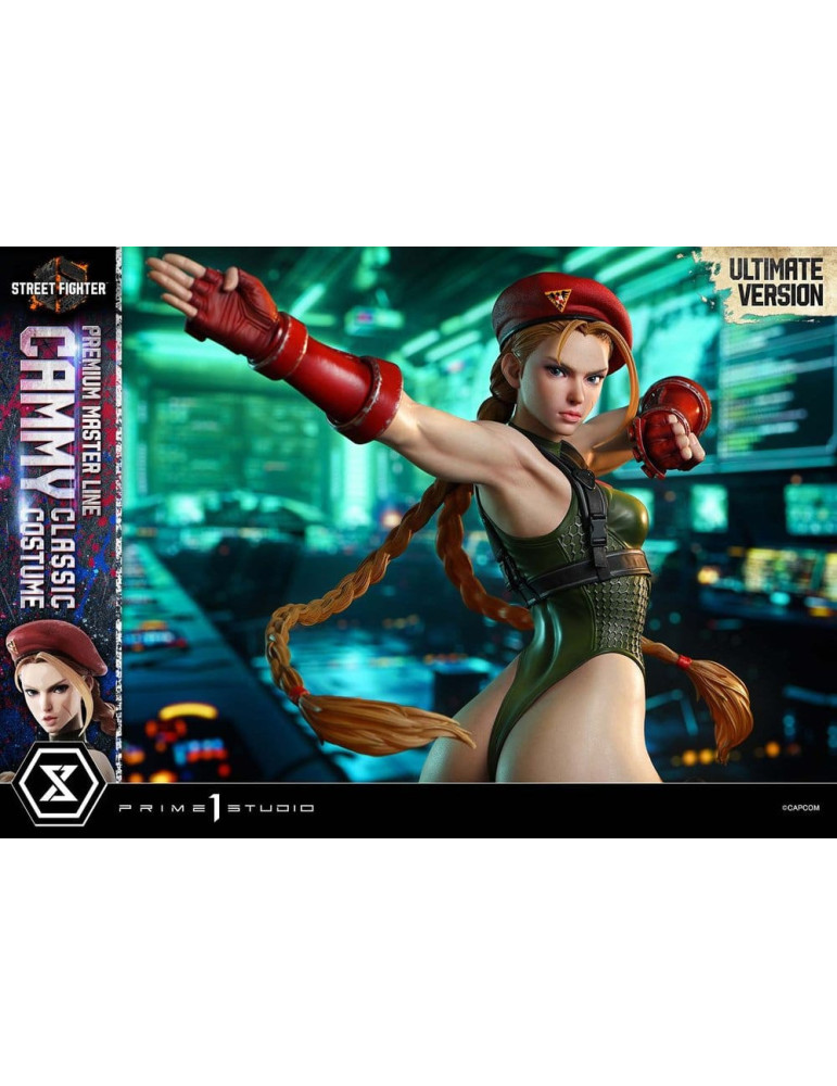 Street Fighter 6 Ultimate Premium Masterline Statue 1/4 Cammy Classic Costume Ultimate Version 54 cm Prime 1 Studio
