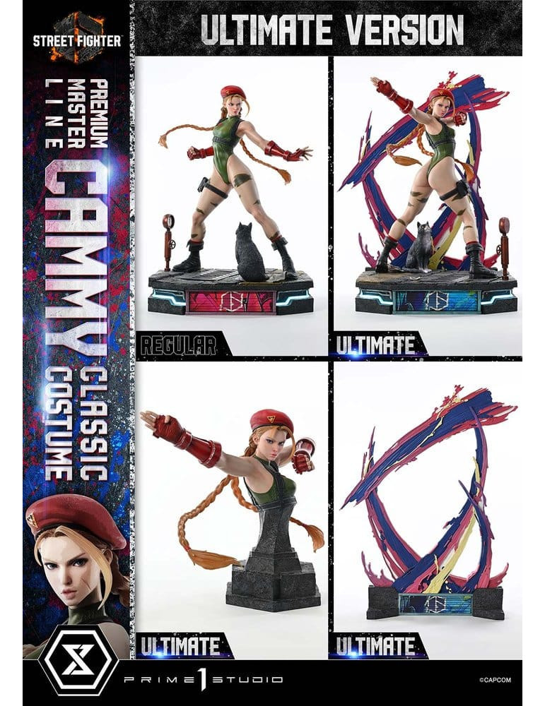 Street Fighter 6 Ultimate Premium Masterline Statue 1/4 Cammy Classic Costume Ultimate Version 54 cm Prime 1 Studio