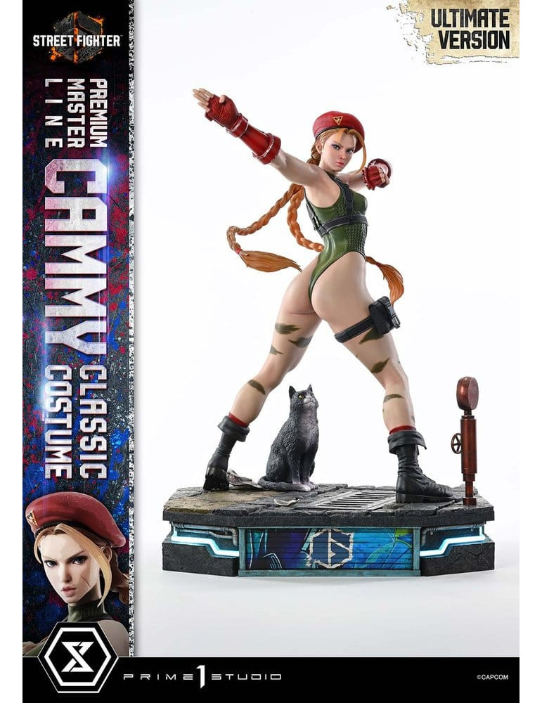 Street Fighter 6 Ultimate Premium Masterline Statue 1/4 Cammy Classic Costume Ultimate Version 54 cm Prime 1 Studio