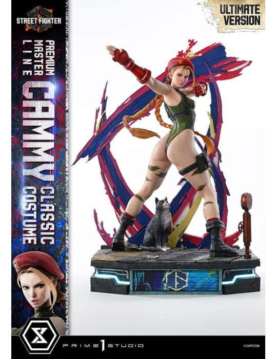Street Fighter 6 Ultimate Premium Masterline Statue 1/4 Cammy Classic Costume Ultimate Version 54 cm Prime 1 Studio