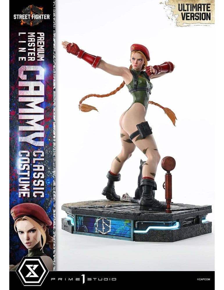 Street Fighter 6 Ultimate Premium Masterline Statue 1/4 Cammy Classic Costume Ultimate Version 54 cm Prime 1 Studio