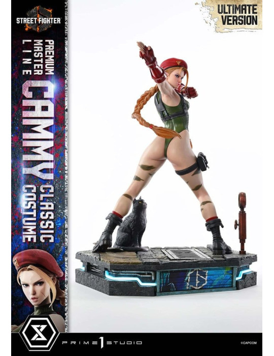 Street Fighter 6 Ultimate Premium Masterline Statue 1/4 Cammy Classic Costume Ultimate Version 54 cm Prime 1 Studio