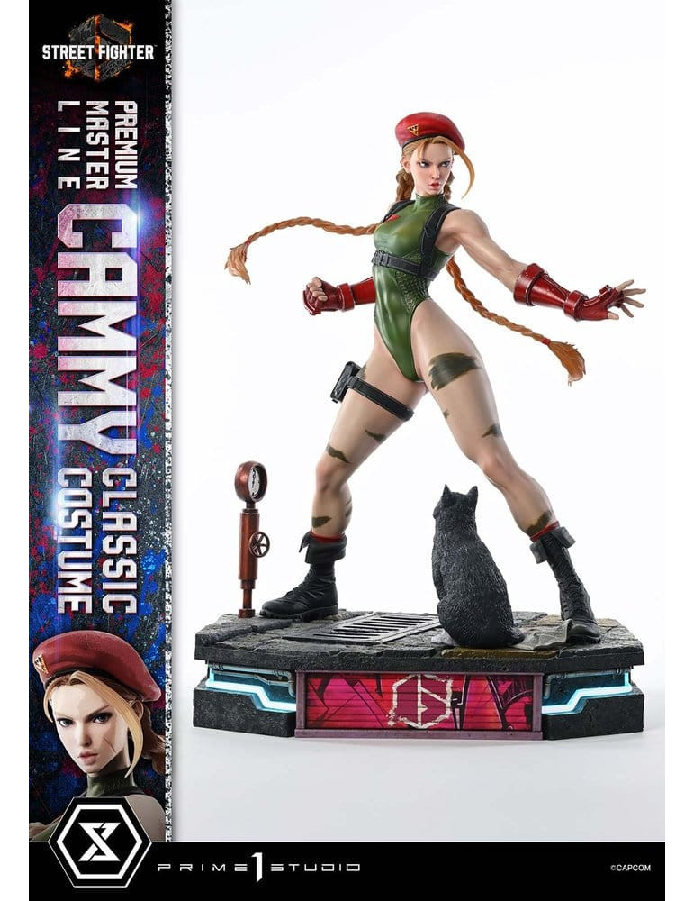 Street Fighter 6 Ultimate Premium Masterline Statue 1/4 Cammy Classic Costume Ultimate Version 54 cm Prime 1 Studio