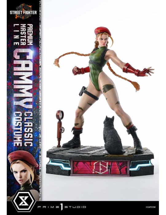 Street Fighter 6 Ultimate Premium Masterline Statue 1/4 Cammy Classic Costume Ultimate Version 54 cm Prime 1 Studio