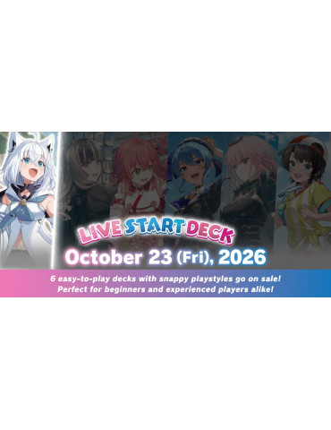 Hololive Official Card Game Live Start Deck Shirakami Fubuki (EN)