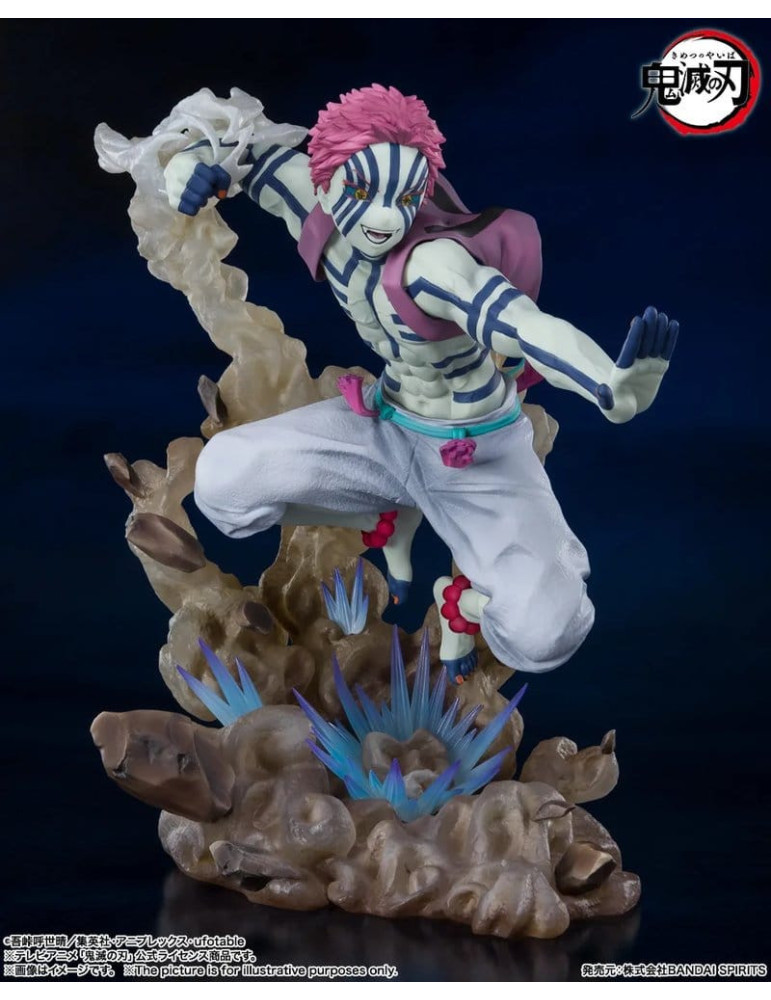 Demon Slayer: Kimetsu no Yaiba FiguartsZERO PVC Figure Akaza Upper Three 18 cm Bandai