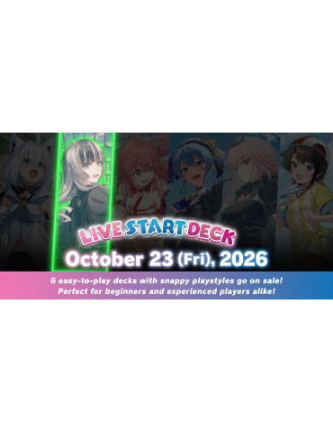 Hololive Official Card Game Live Start Deck Juufuutei Raden (EN)