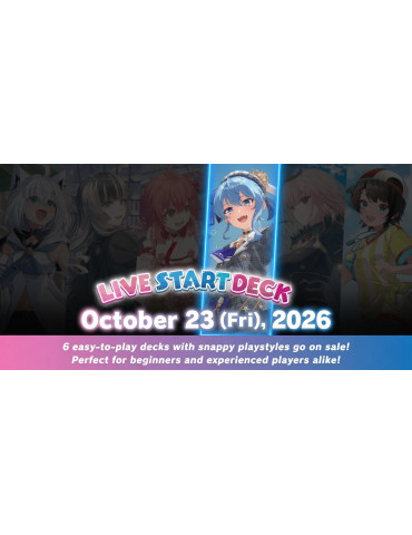 Hololive Official Card Game Live Start Deck Hoshimachi Suisei (EN)