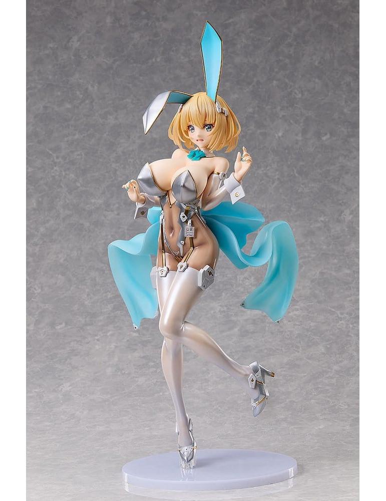Original Character Bunny Suit Planning PVC Figure 1/4 Sophia F. Shirring: Bunny Ver. (White Edition) 51 cm FREEing