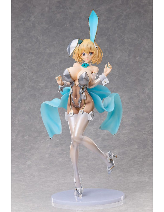 Original Character Bunny Suit Planning PVC Figure 1/4 Sophia F. Shirring: Bunny Ver. (White Edition) 51 cm FREEing