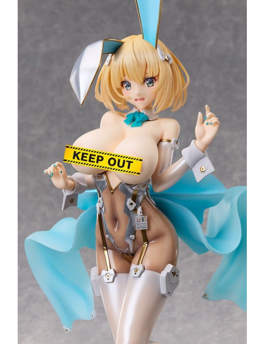 Original Character Bunny Suit Planning PVC Figure 1/4 Sophia F. Shirring: Bunny Ver. (White Edition) 51 cm FREEing