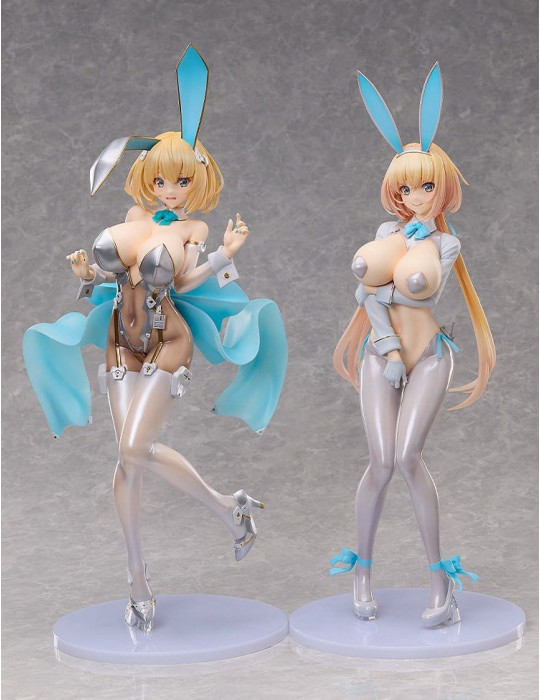 Original Character Bunny Suit Planning PVC Figure 1/4 Sophia F. Shirring: Bunny Ver. (White Edition) 51 cm FREEing