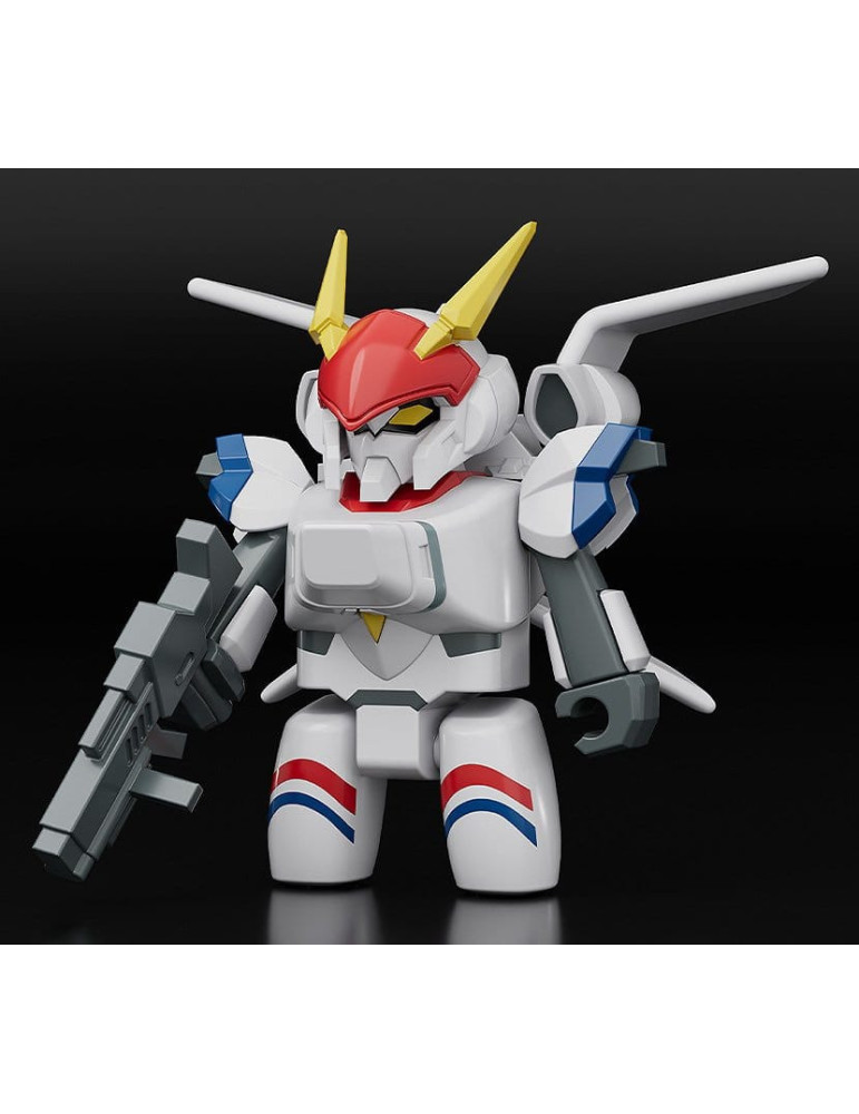 Metal Armor Dragonar Brickroid figurine Dragonar-1 (Opening Ver.) & Carrier Set 5 cm Good Smile