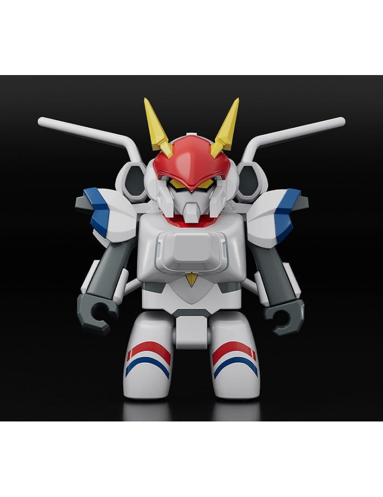 Metal Armor Dragonar Brickroid figurine Dragonar-1 (Opening Ver.) & Carrier Set 5 cm Good Smile